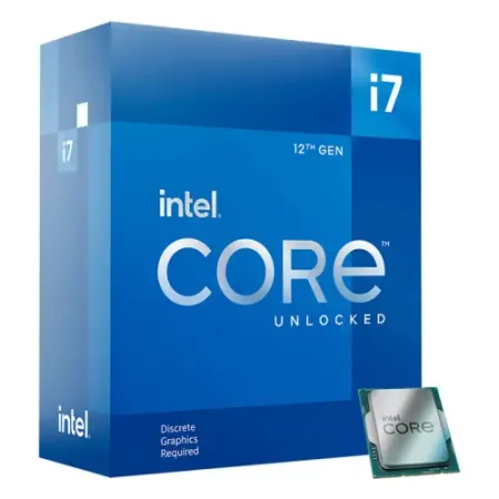 INTEL Core i7-12700KF 3.60GHz 12 Çekirdek 25MB L3 Önbellek Soket 1700 Tray İşlemci