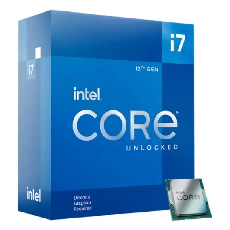 INTEL Core i7-12700KF 3.60GHz 12 Çekirdek 25MB L3 Önbellek Soket 1700 Tray İşlemci