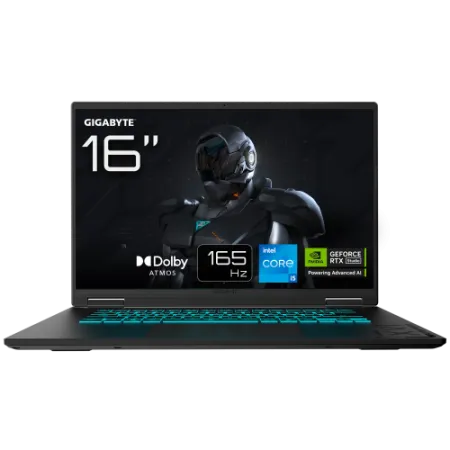 GIGABYTE A16 i5-13420H 16GB 512GB SSD RTX4050 16″ FreeDOS Gaming Notebook