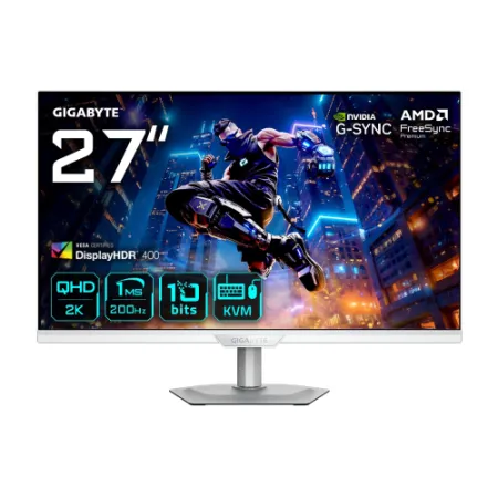 GIGABYTE M27Q2 QD ICE 27″ 210Hz 1ms VESA Display HDR400 2K QHD IPS Pivot Gaming (Oyuncu) Monitör