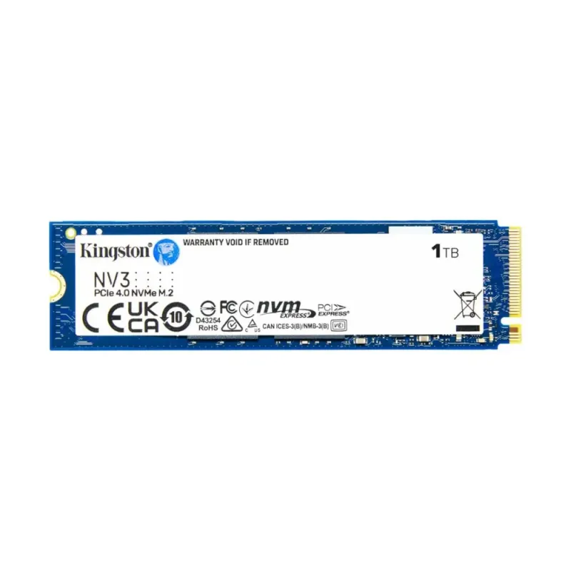 Kingston NV3 Gen4 NVMe M.2 SSD 1 TB