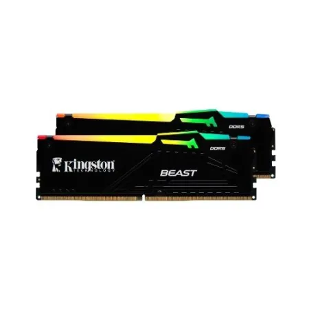 KINGSTON Beast KF564C32BBEK2-64TR 64GB (2x32) DDR5 6400MHz CL32 Siyah Gaming RAM (Bellek)